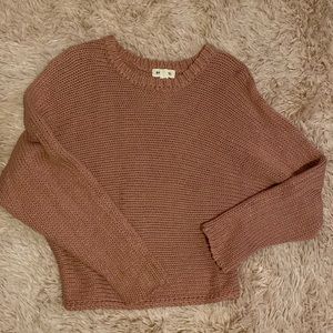 burnt orange sweater